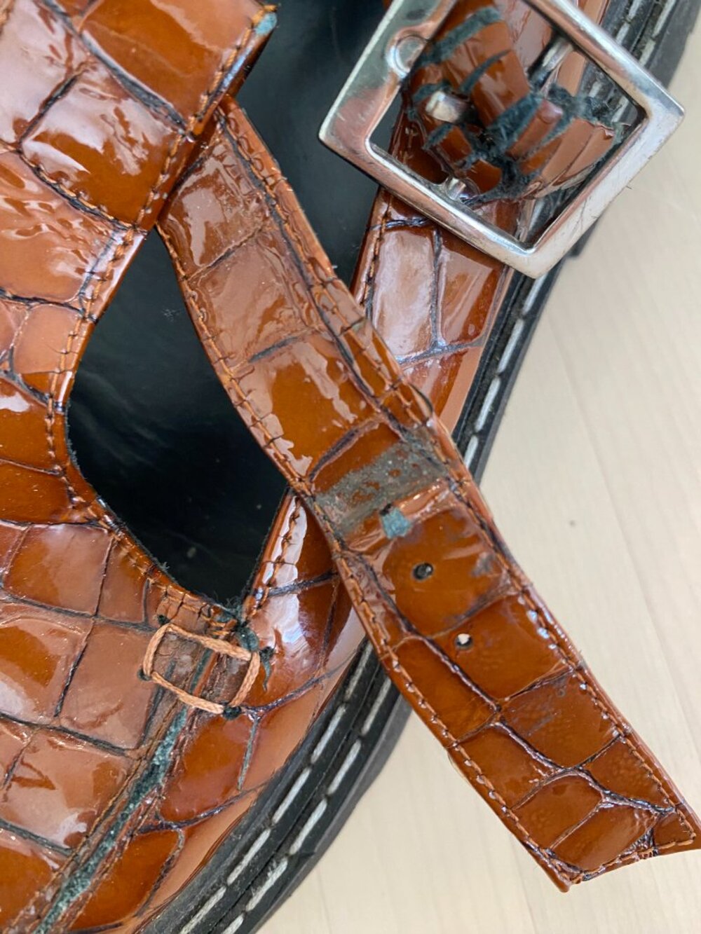 Maguire Shoes- Neiva Brown Mary Jane size 40 - Picture 4 of 11